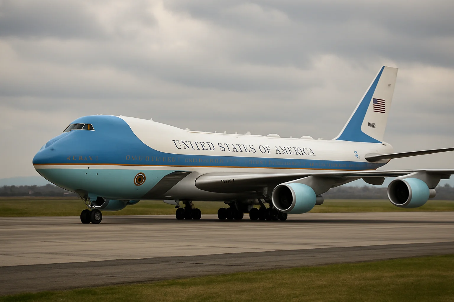 Donald Trump a folosit vechea aeronavă Air Force One la plecarea din Turcia din motive de securitate