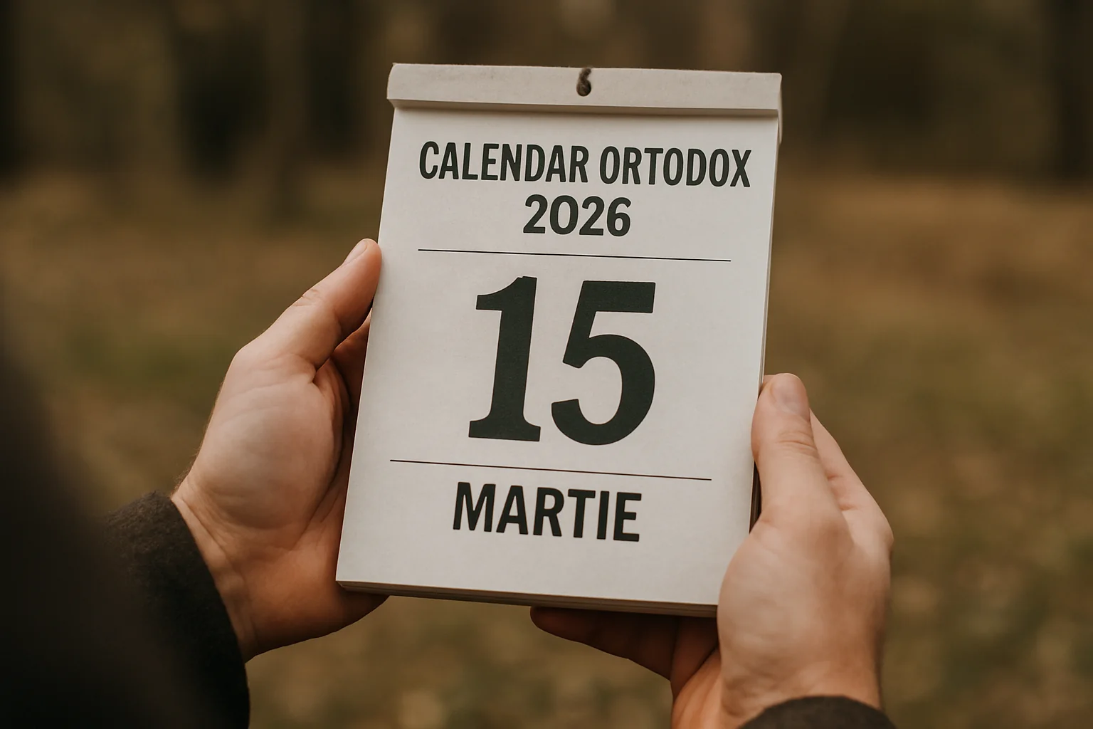Calendar ortodox – 2026-03-15