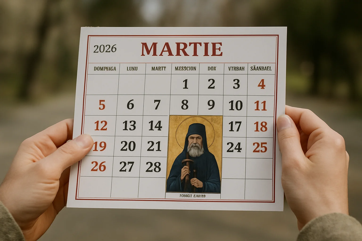 Calendar ortodox – 2026-03-18