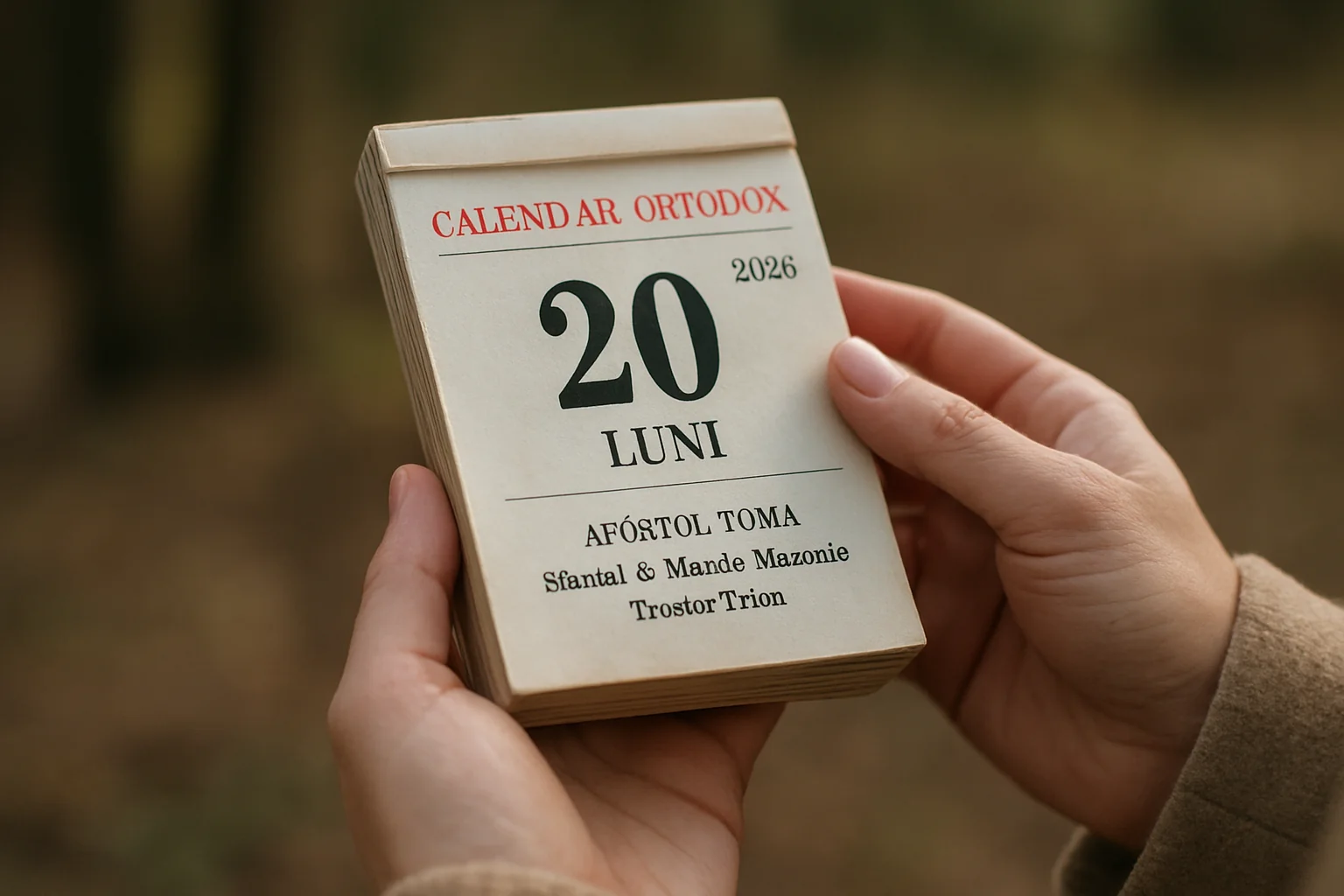 Calendar ortodox – 2026-04-20