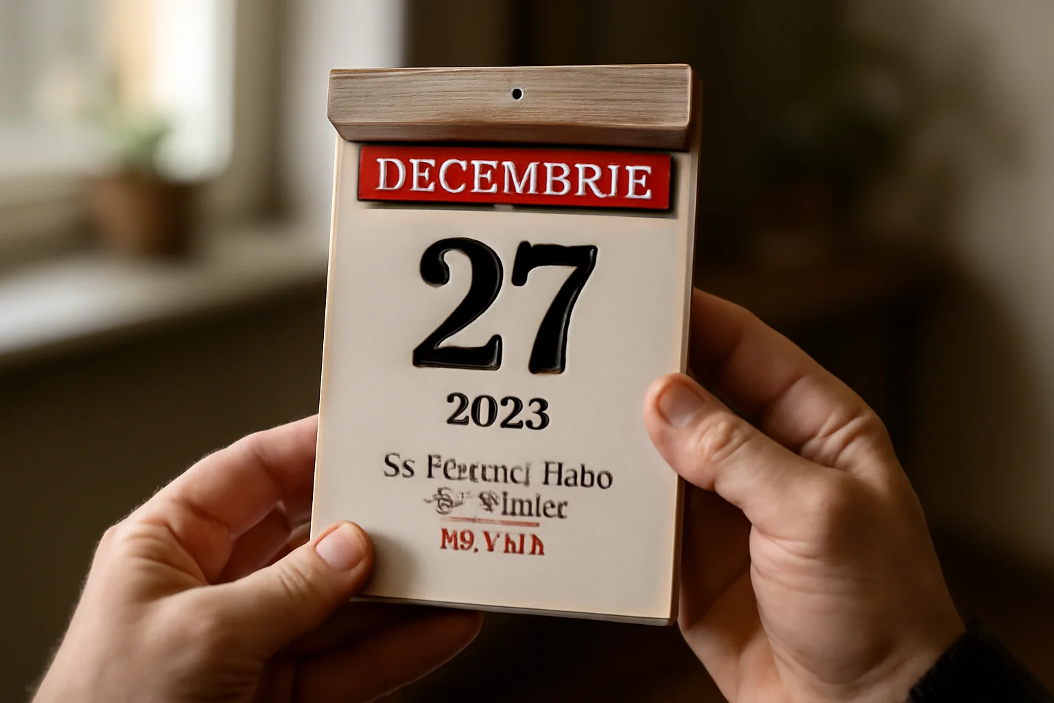 Calendar ortodox – 27 decembrie 2025