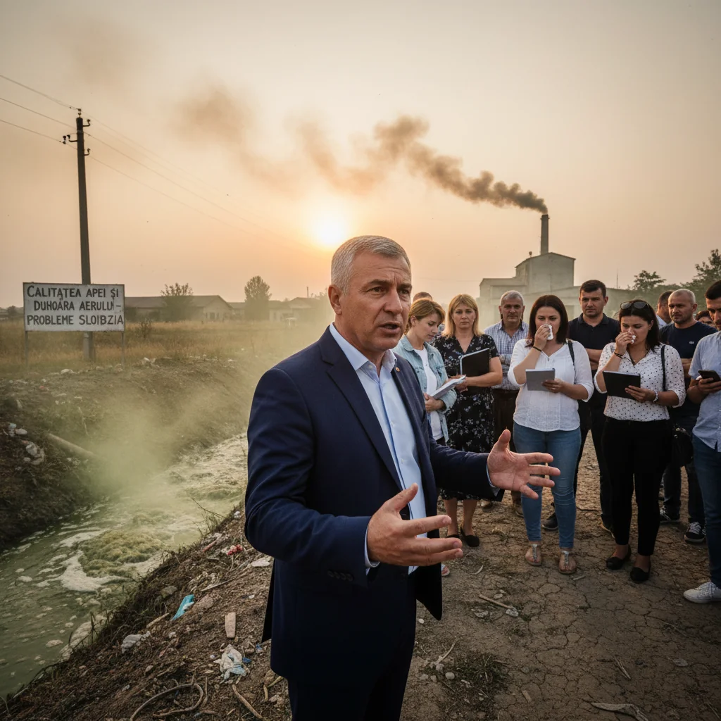 Calitatea apei și mirosurile neplăcute din Slobozia – explicații de la directorul Urban