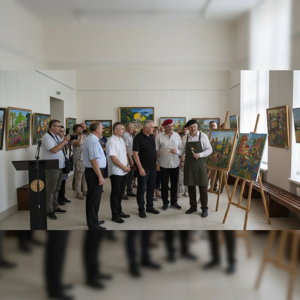 Dublu vernisaj de pictură anunțat la Centrul Cultural „Ionel Perlea” din Slobozia