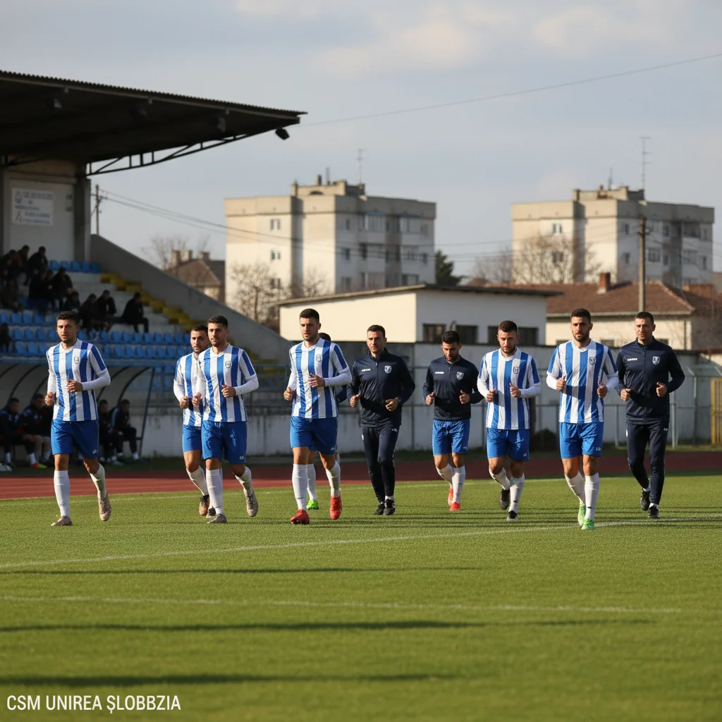 Echipa CSM UNIREA Slobozia debutează în faza play-out a Diviziei A