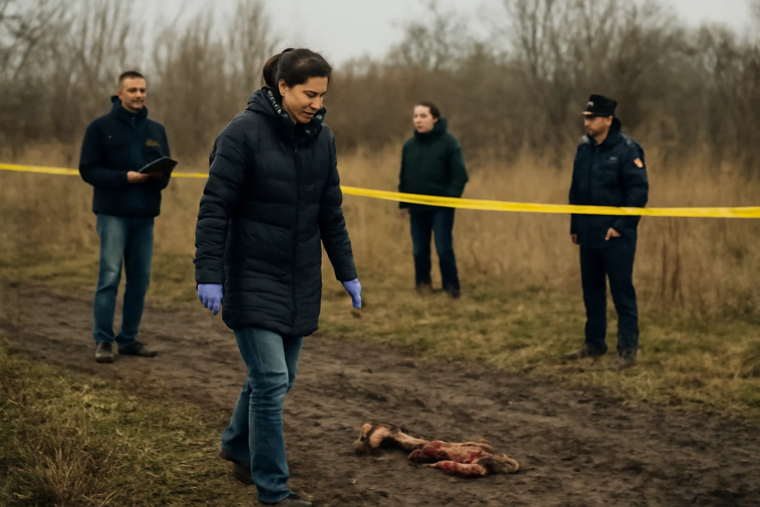 Fragmente de cadavru descoperite în extravilanul municipiului Slobozia, într-un caz aflat în anchetă