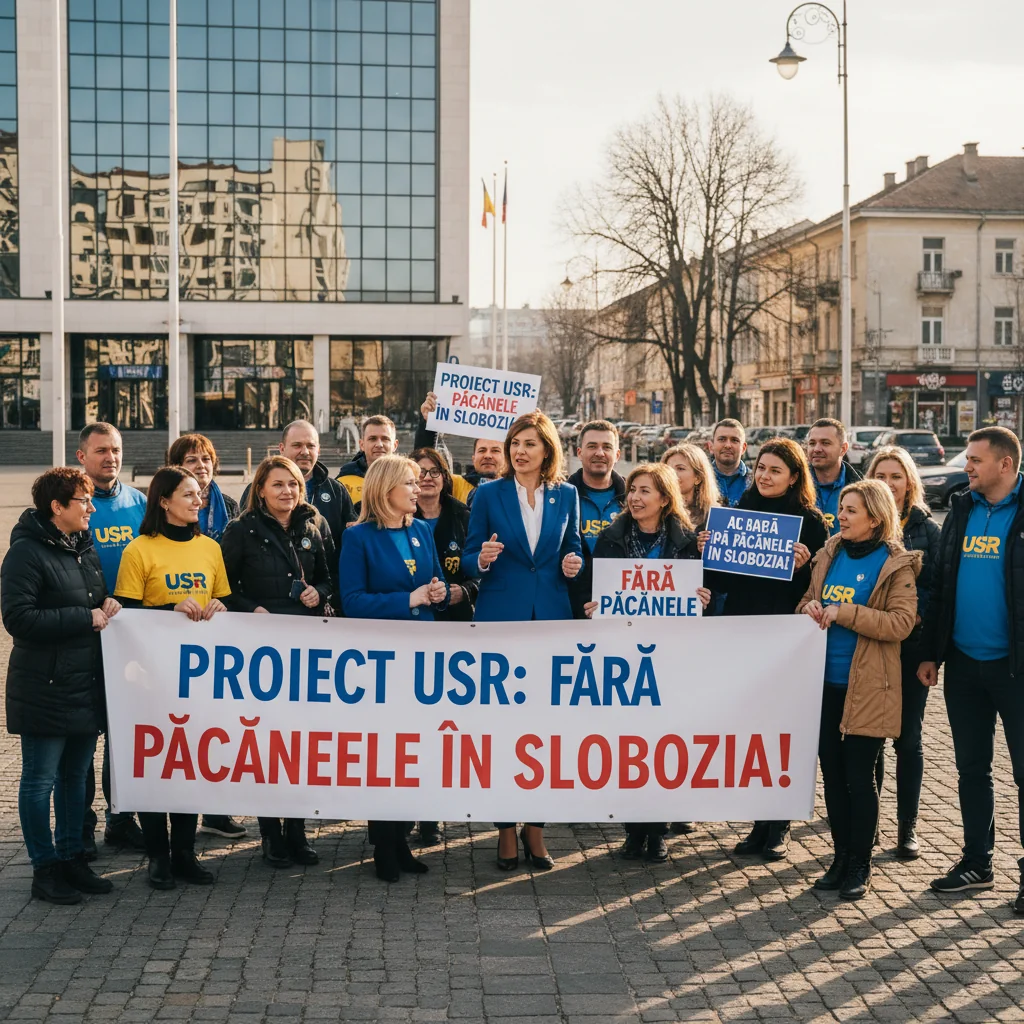Inițiativă USR pentru interzicerea jocurilor de noroc în Slobozia