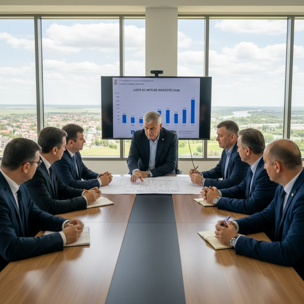 Investiții în 2026: Consiliul Județean Ialomița prezintă lista scurtă