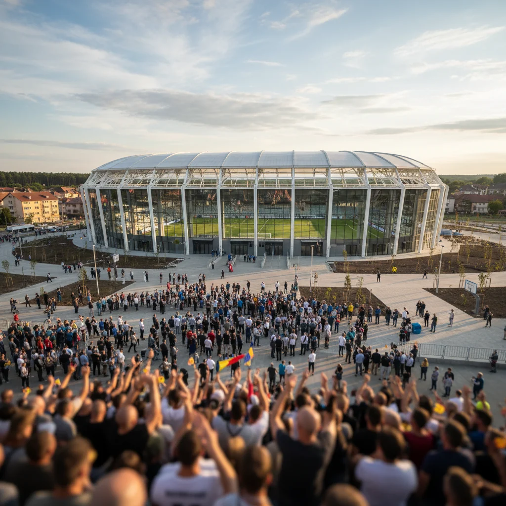 Noul stadion al Unirii Slobozia, anunțat ca finalizat pentru sezonul 2025–2026