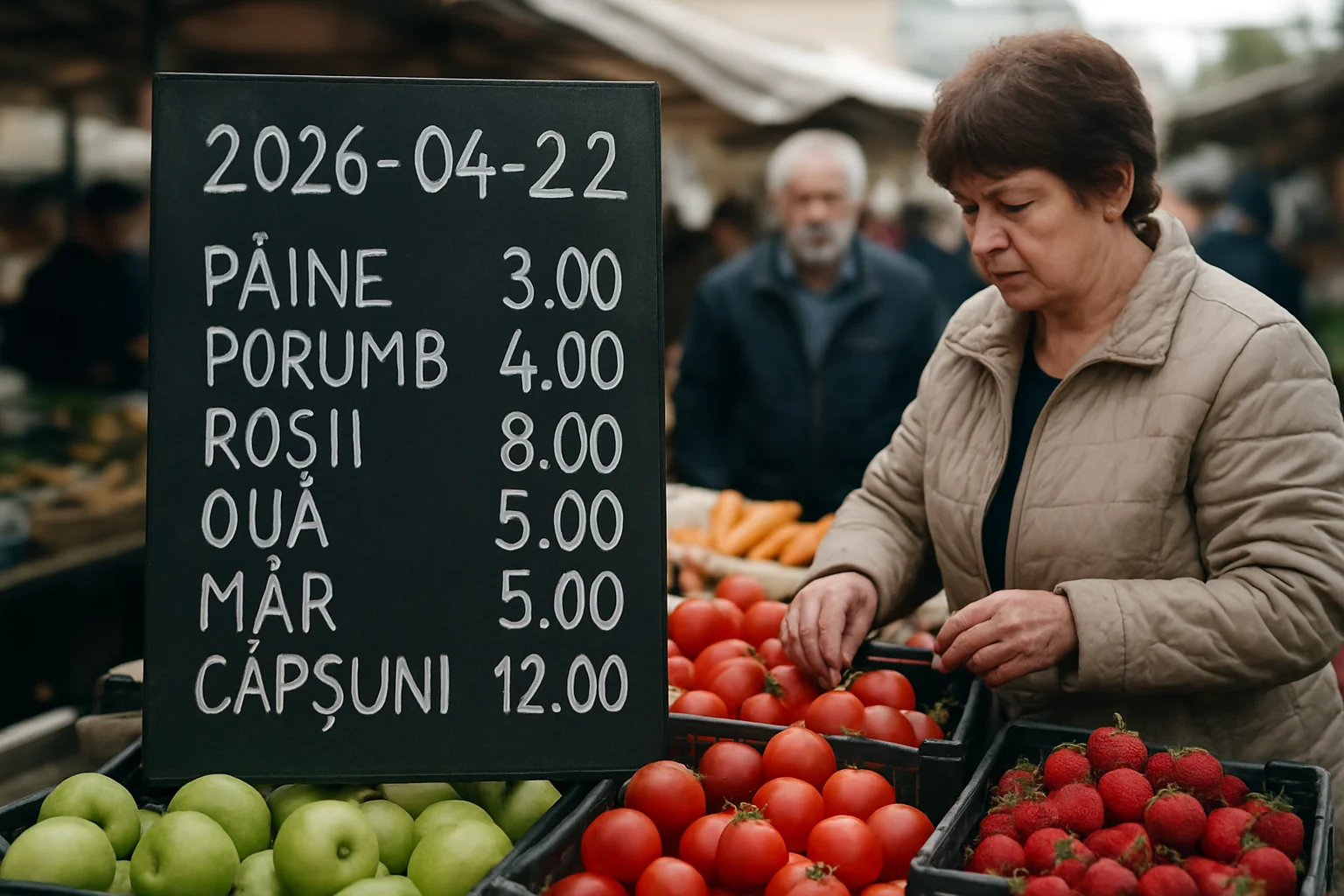 Prețurile zilei în România – 2026-04-22