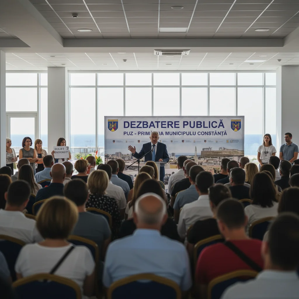 Primarul Constanței organizează dezbatere publică pentru PUZ-ul municipiului