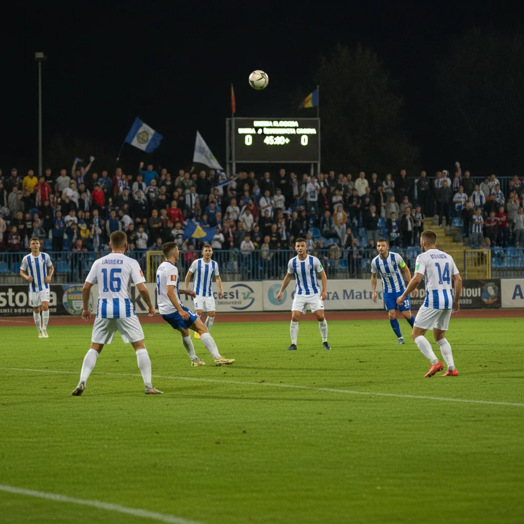 Primul meci în nocturnă la Slobozia: Unirea întâlnește Universitatea Craiova pe Stadionul „1 Mai”