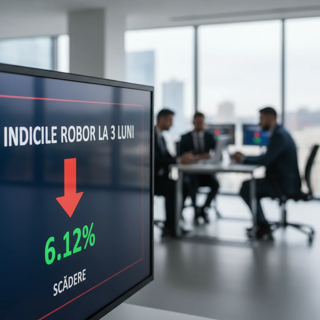 Scădere a indicelui ROBOR la 3 luni anunțată la Slobozia
