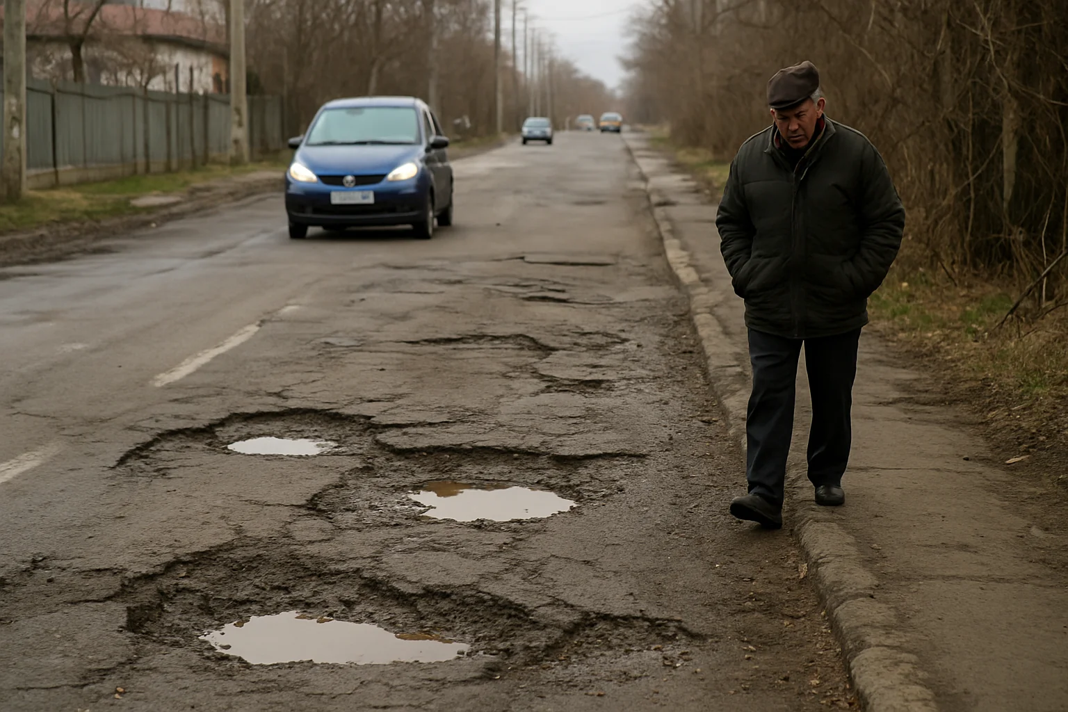 Situația actuală a infrastructurii rutiere în Slobozia – 25 ianuarie 2026