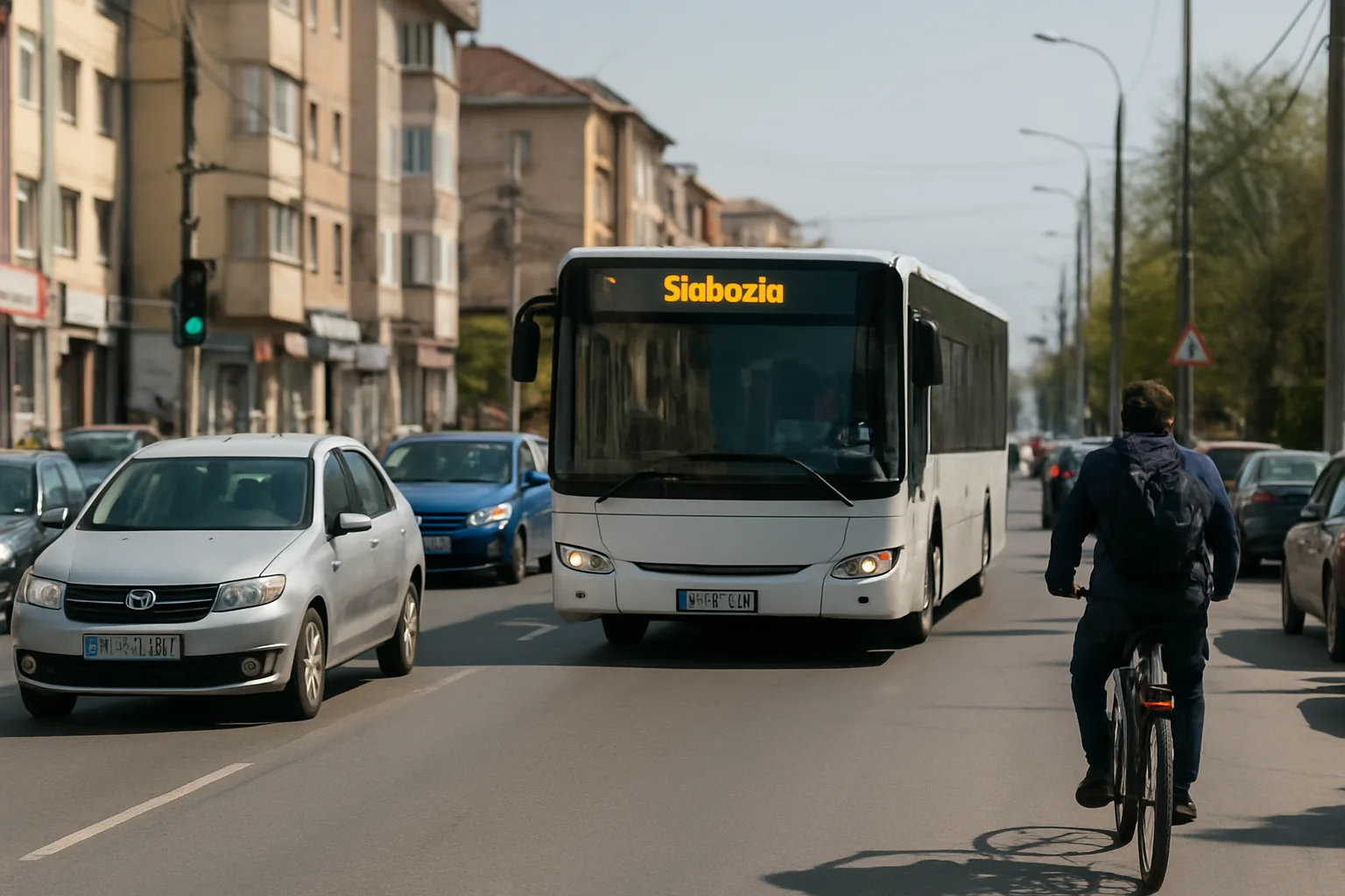 Situația actuală a traficului și transportului în Slobozia – 20 aprilie 2026