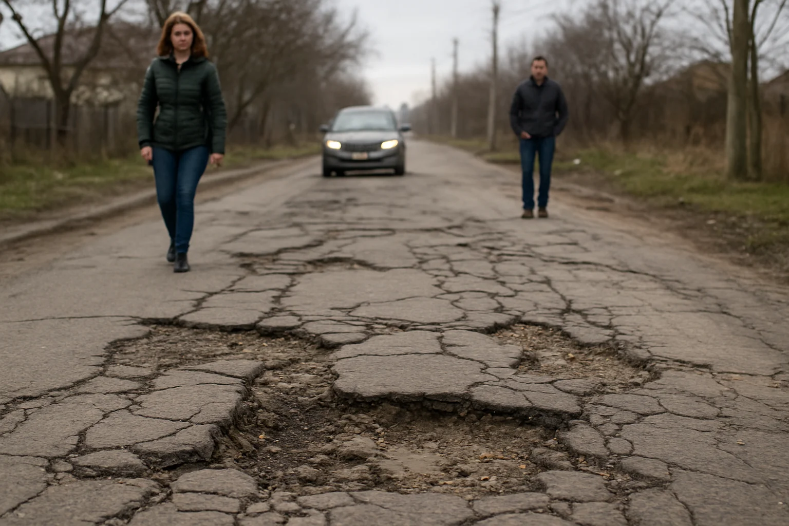 Situația infrastructurii rutiere din Slobozia în primăvara anului 2026