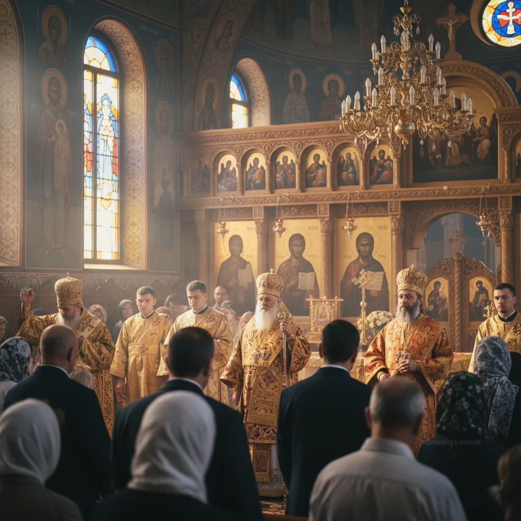 Slujire arhierească în municipiul Slobozia, în cadrul programului pastoral eparhial