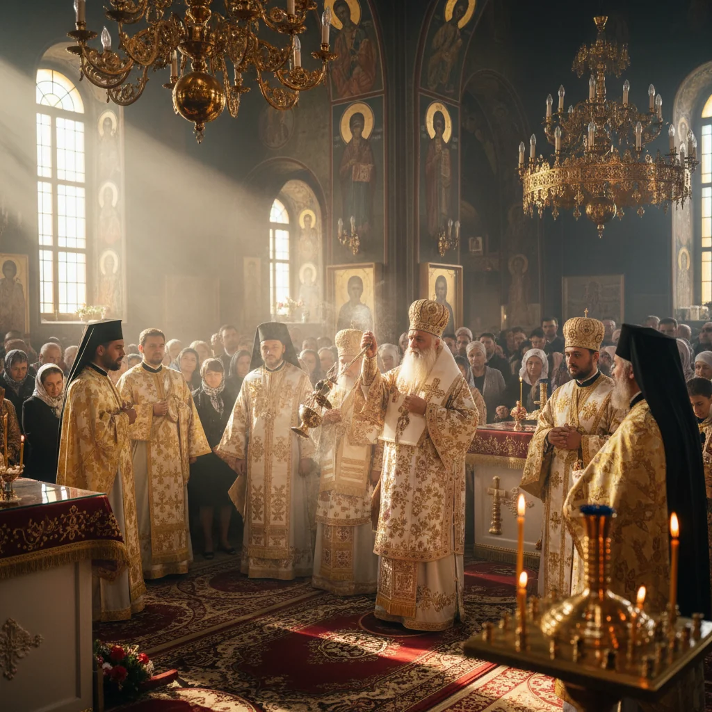 Slujire arhierească la Parohia „Sfântul Ioan Botezătorul” din Slobozia, în Duminica după Botezul Domnului