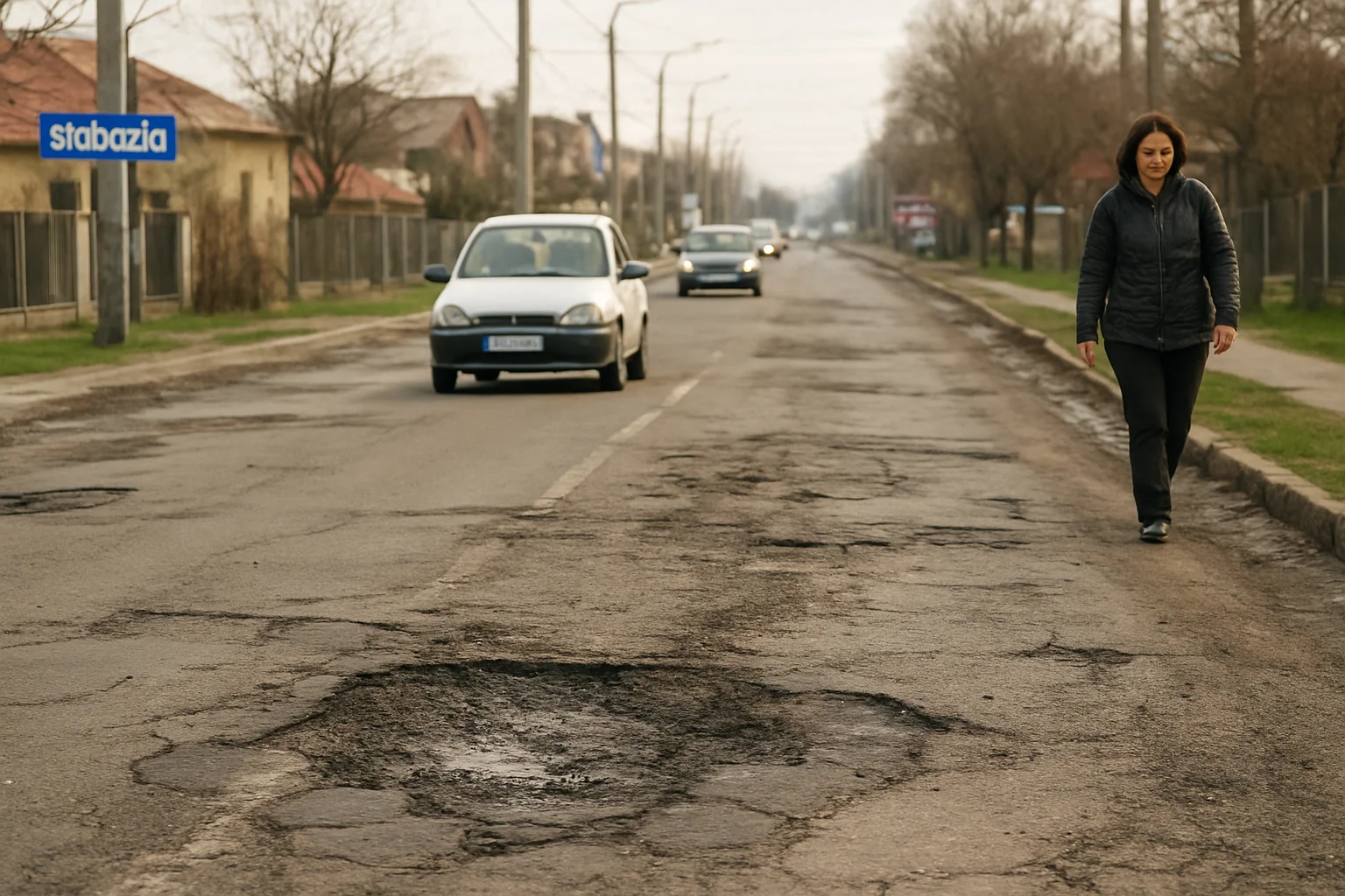 Starea actuală a infrastructurii rutiere în Slobozia: perspective și provocări