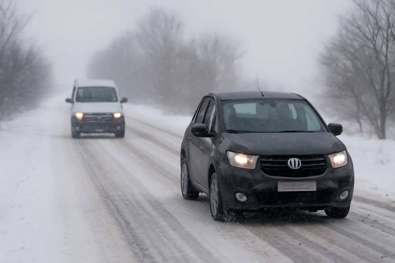 Trafic rutier în condiții de iarnă la Slobozia: drumuri deschise, utilaje de deszăpezire în acțiune