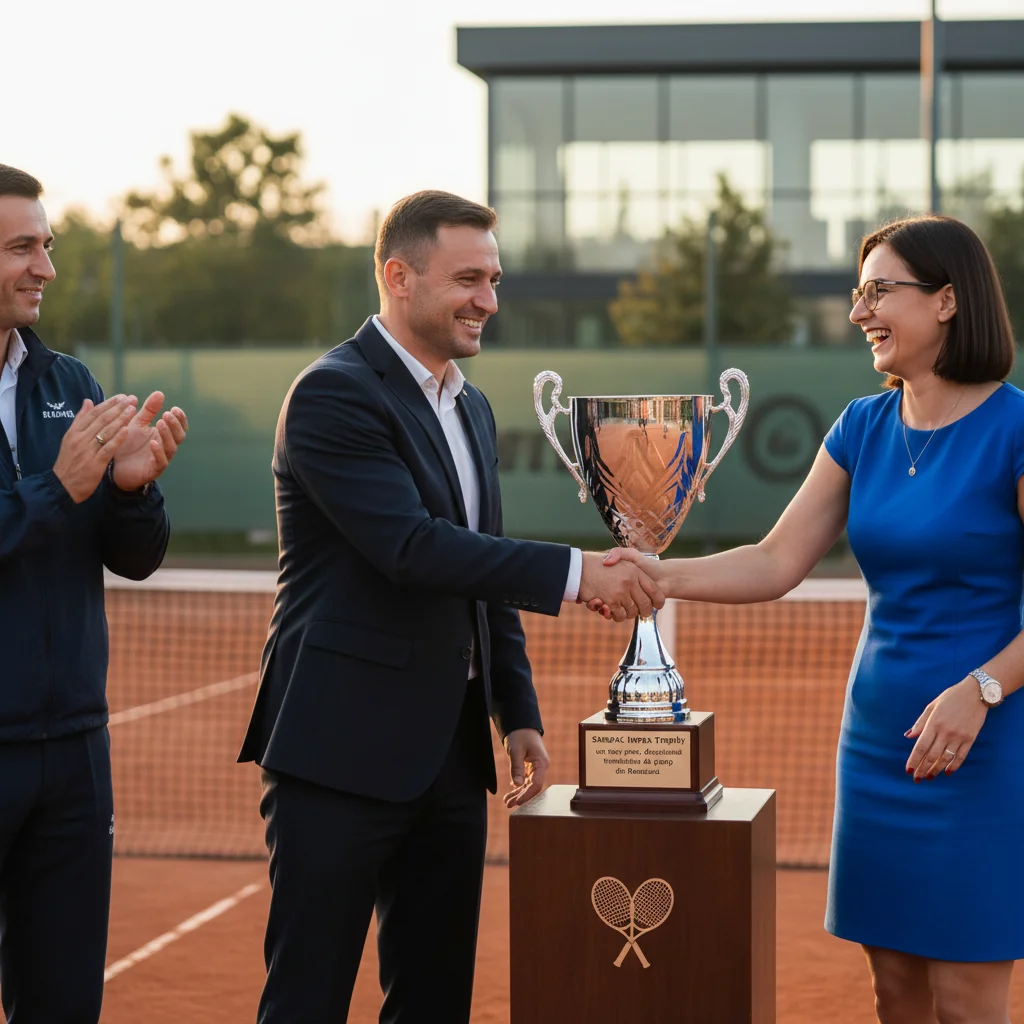 Trophy Sarapac Impex, un pas important pentru tenisul românesc
