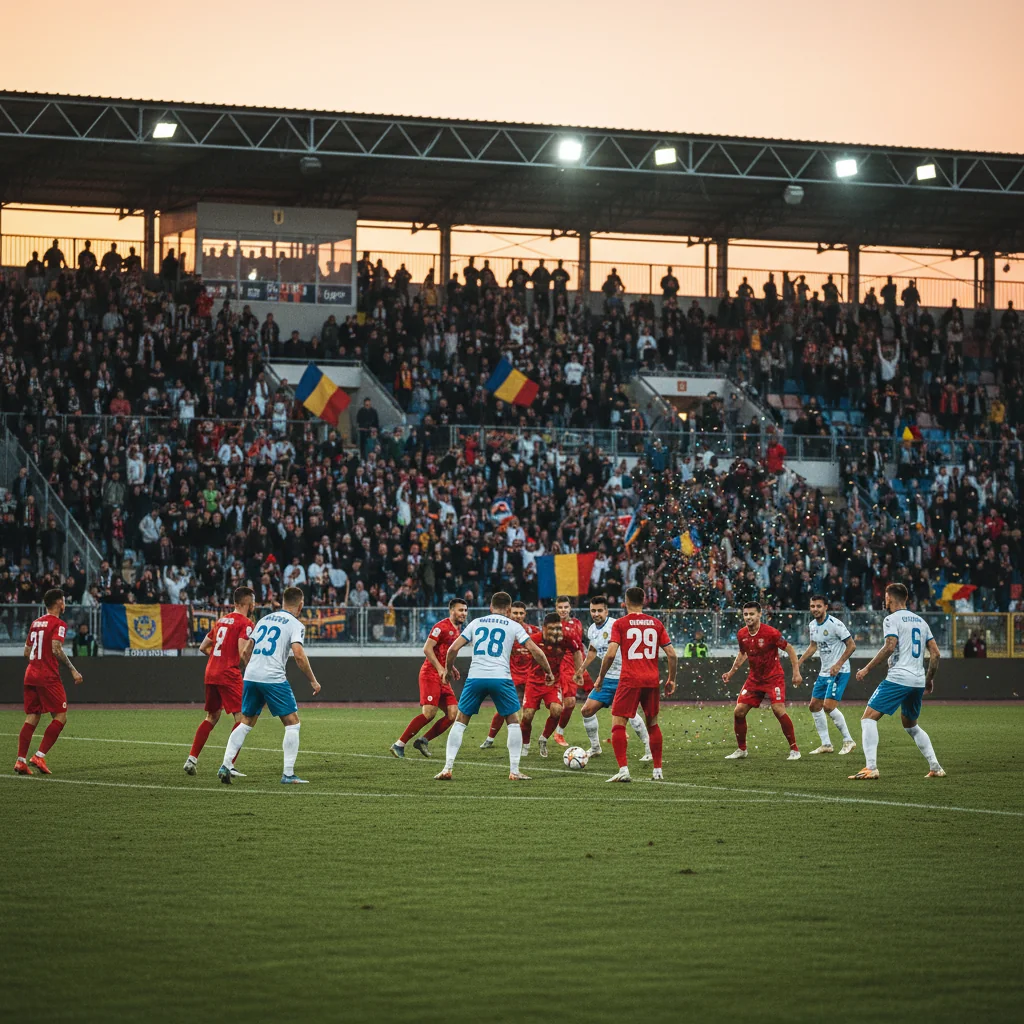 Unirea Slobozia dispută un meci crucial cu FC Hermannstadt