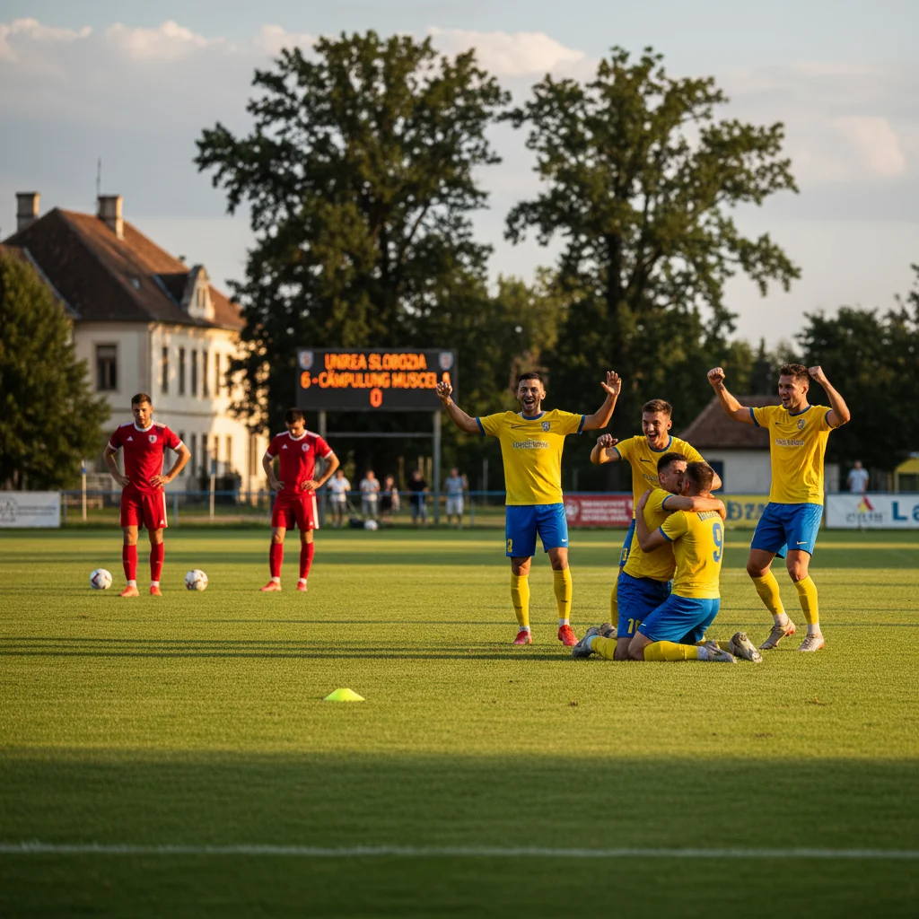 Unirea Slobozia începe anul cu un succes clar: 6–0 în amicalul de la Mogoșoaia
