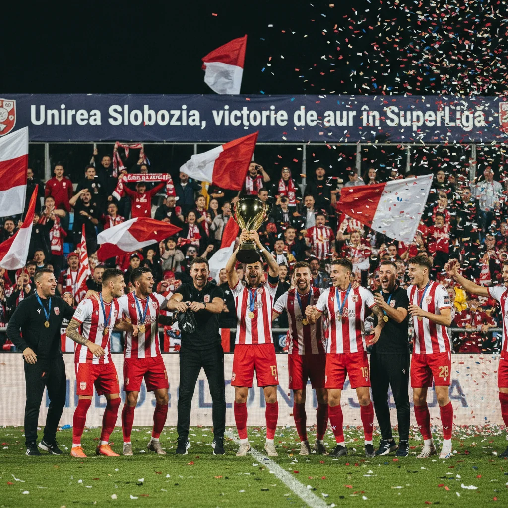 Unirea Slobozia obține un succes crucial în SuperLigă
