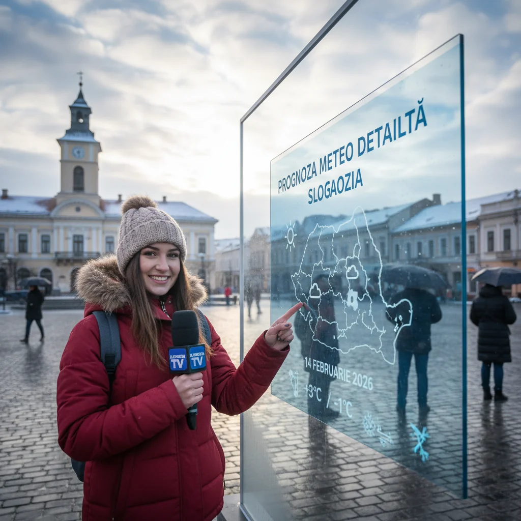 Vreme schimbătoare la Slobozia pe 14 februarie 2026: dimineață senină, după-amiază înnorată
