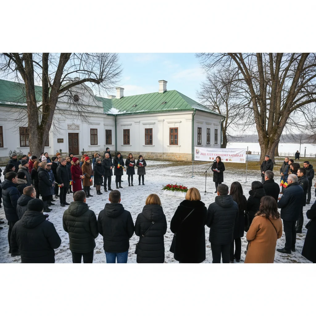 Ziua Culturii Naționale marcată la Conacul Bolomey, lângă Slobozia, prin proiecții și program muzical